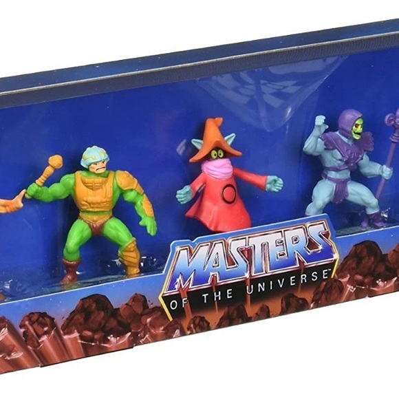 Masters of the Universe 5 figures : He-Man, Skeletor, Orko, Mer-Man, Man-At-Arms - Picture 4 of 4